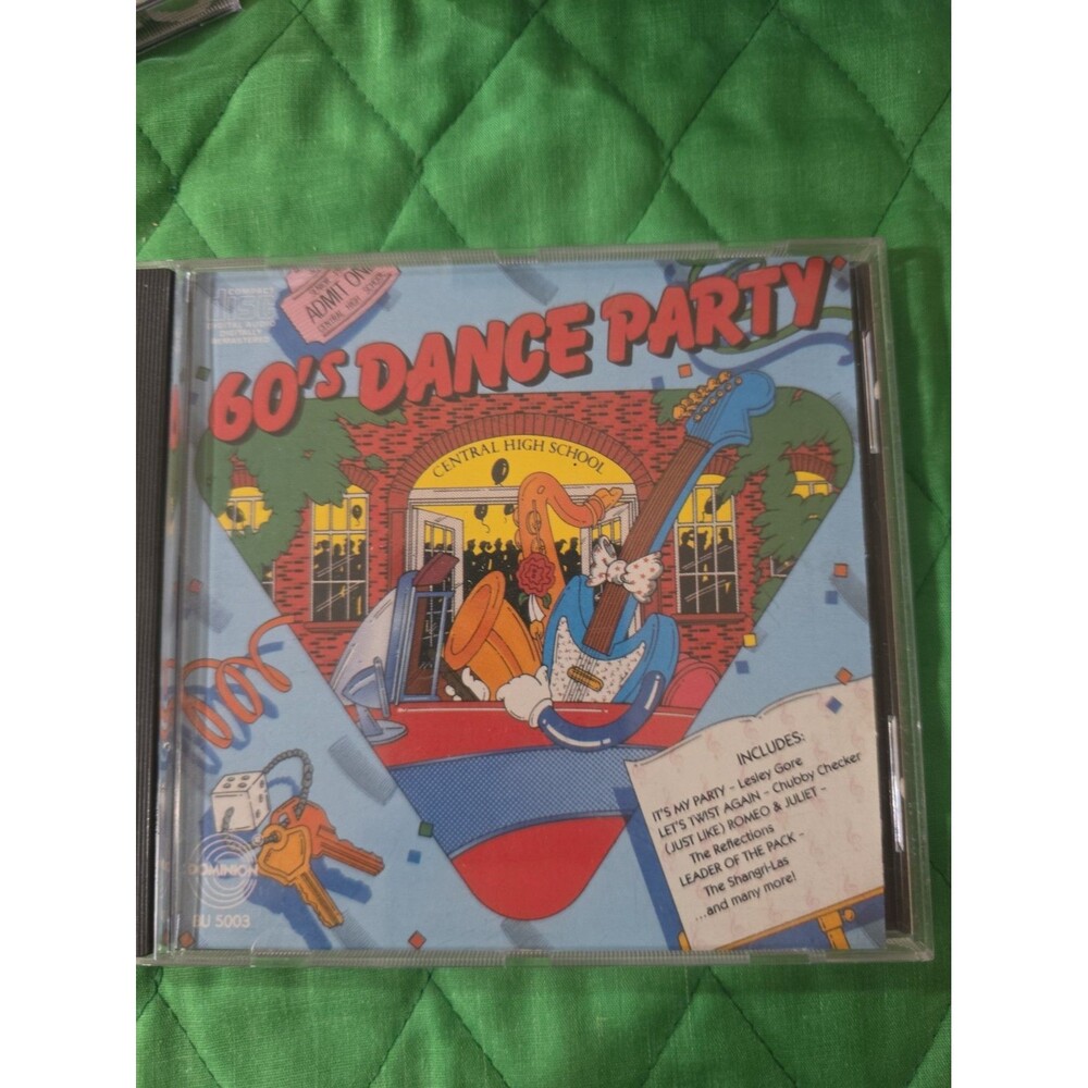 60s Dance Party (1987, US, Dominion) : Sixties Dance Party, Vol. 1 CD
